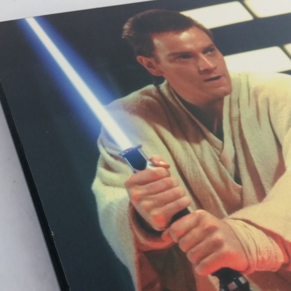 Star Wars Obi Wan Kenobi Print on Wood Wall Decor - Picture 2 of 5